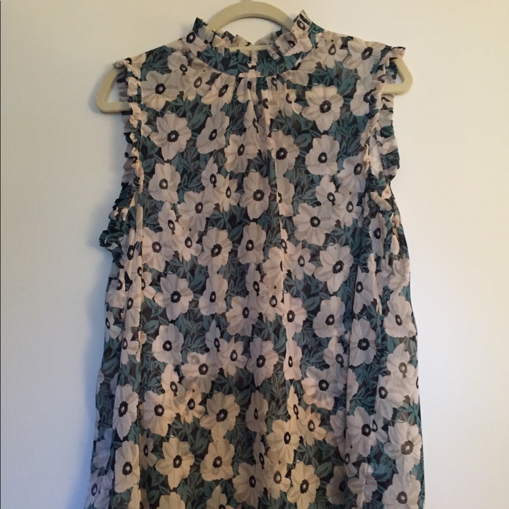 Floral Blouse, size XL